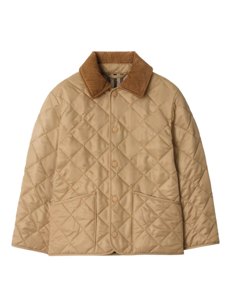  Burberry Kids Quilted Jacket - Neutrals 