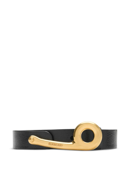  Burberry Leather Belt - Black 