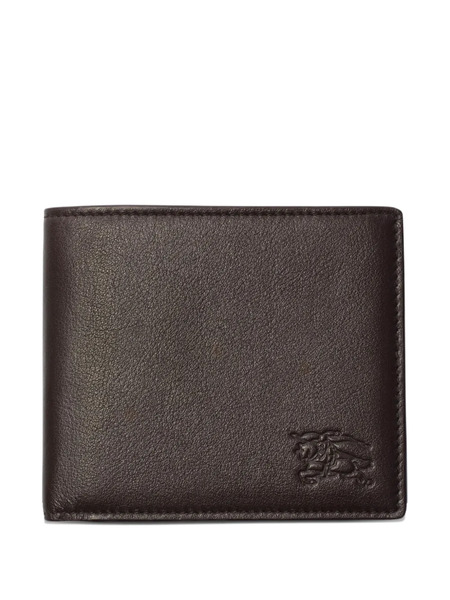  Burberry Leather Bifold Wallet - Brown 