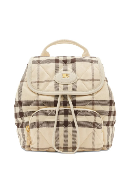  Burberry Mini Horseshoe Backpack - Neutrals 