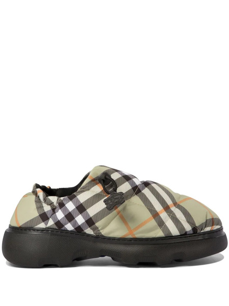  Burberry Pillow Mules - Green 