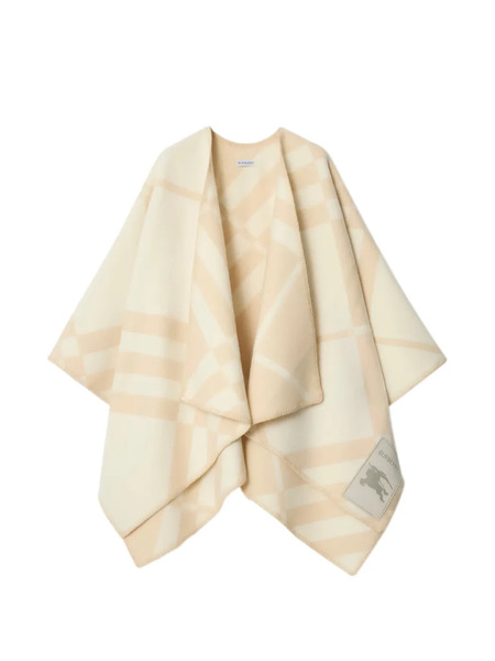  Burberry Plaid Coat - Neutrals 