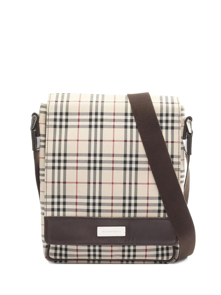  Burberry Pre-owned 2000s Nova Check Shoulder Bag - Neutrals 