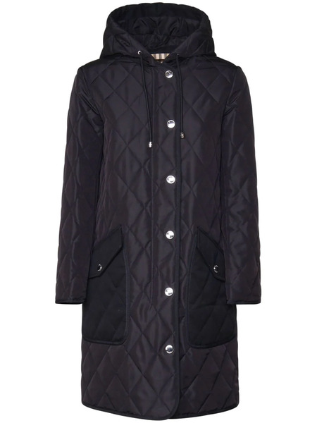  Burberry Quilted Jacket - Black 