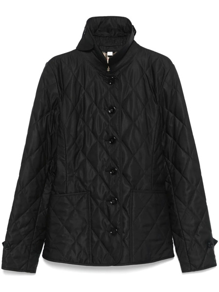  Burberry Quilted Jacket - Black 