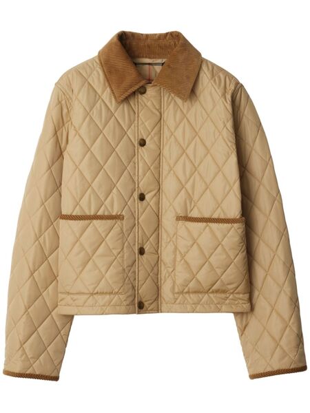  Burberry Quilted Jacket - Neutrals 