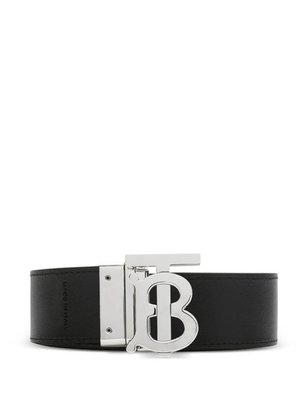  Burberry Reversible Check Tb Belt - Neutrals 