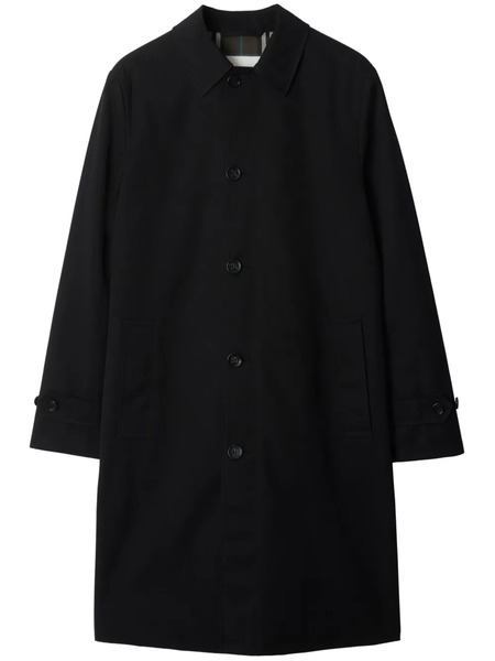  Burberry Single-breasted Coat - Black 