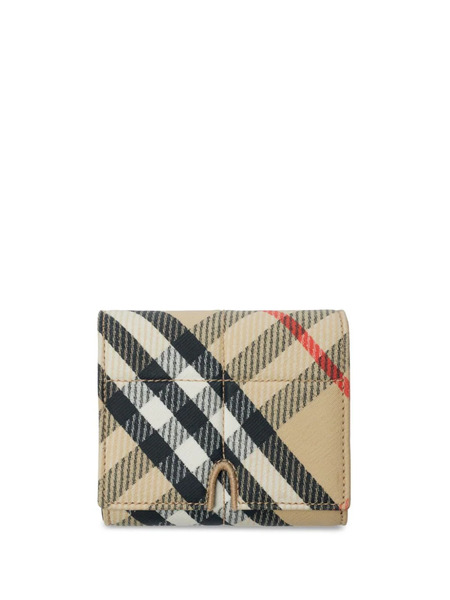  Burberry Snip Wallet - Neutrals 