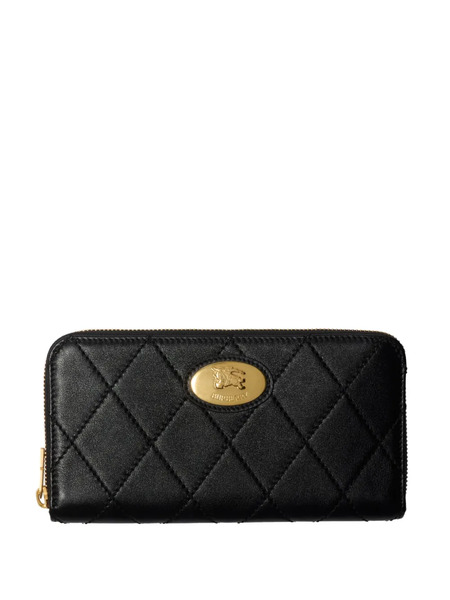  Burberry Strand Zip Wallet - Black 