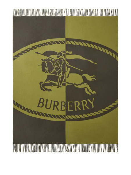 Burberry Wool Blanket - Green 