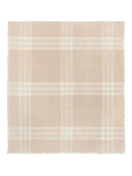  Burberry Wool Scarf - Pink 