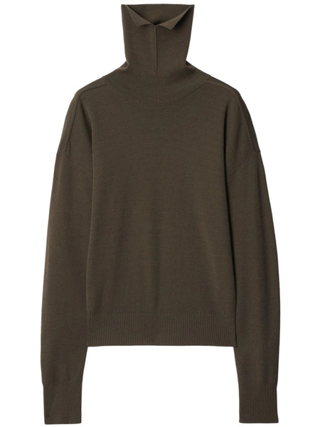  Burberry Wool Sweater - Brown 