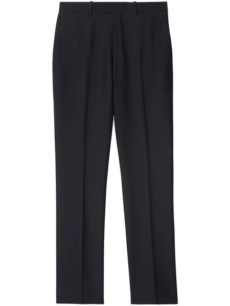  Burberry Wool Tailored Trousers - Blue 