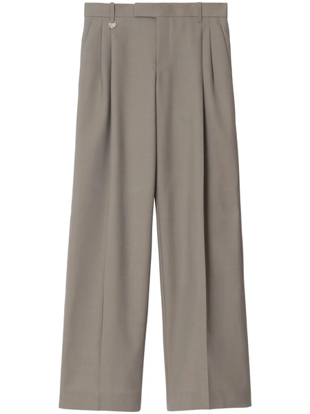  Burberry Wool Tailored Trousers - Neutrals 