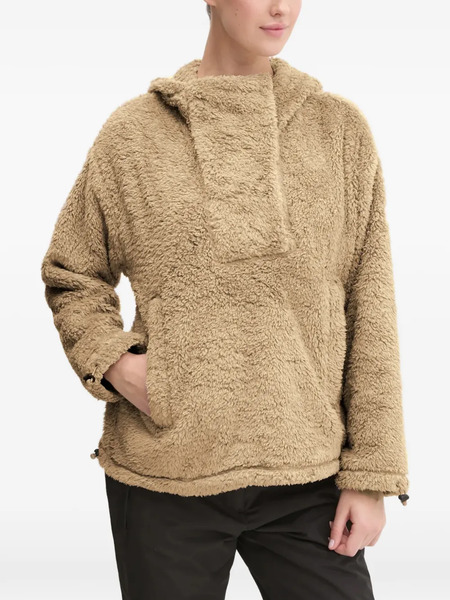  Burton Hooded Fleece Top - Neutrals 