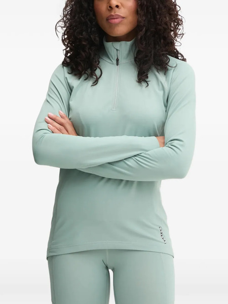  Burton Zip Long-sleeve Top - Green 