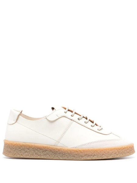  Buttero Crespo Leather Sneakers - Neutrals 