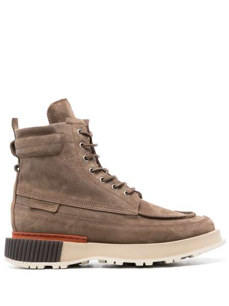  Buttero Lace-up Ankle Boots - Brown 