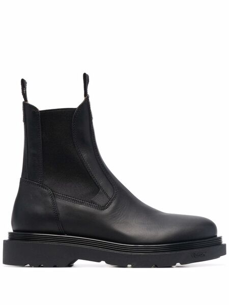  Buttero Leather Chelsea Boots - Black 