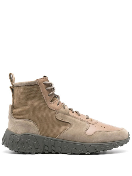  Buttero Panelled Ankle Boots - Green 