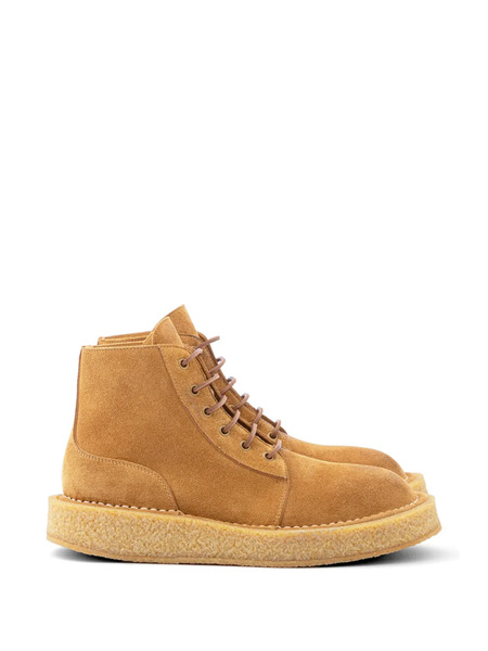  Buttero Suede Lace-up Boots - Neutrals 