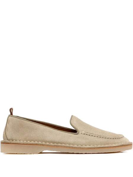  Buttero Suede Loafers - Neutrals 