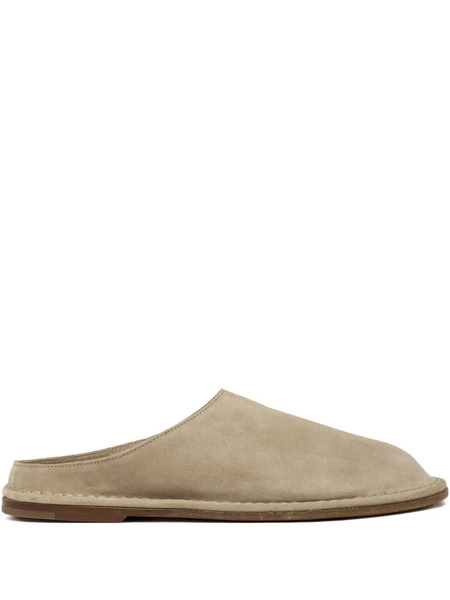  Buttero Suede Stitched Sandals - Neutrals 