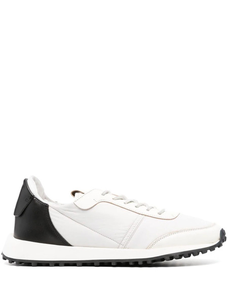 Buttero Two-tone Panelled Sneakers - White 