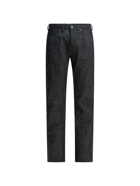  Buzz Ricksons Ma-1 Straight-leg Jeans - Black 