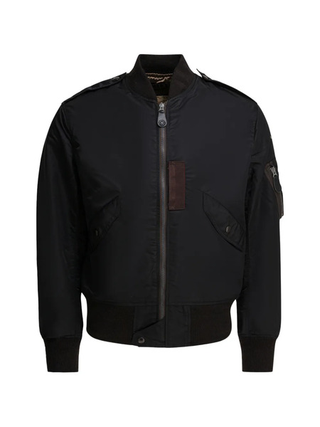  Buzz Ricksons Zip Bomber Coat - Black 