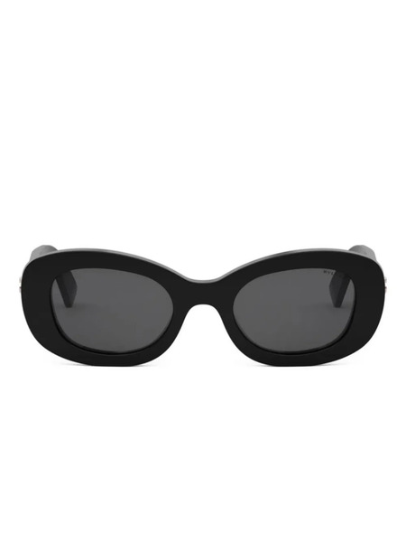  Bvlgari Geometric-frame Sunglasses - Black 