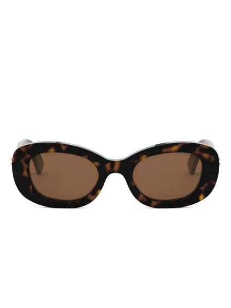  Bvlgari Geometric-frame Sunglasses - Brown 