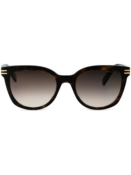  Bvlgari Square-frame Sunglasses - Brown 