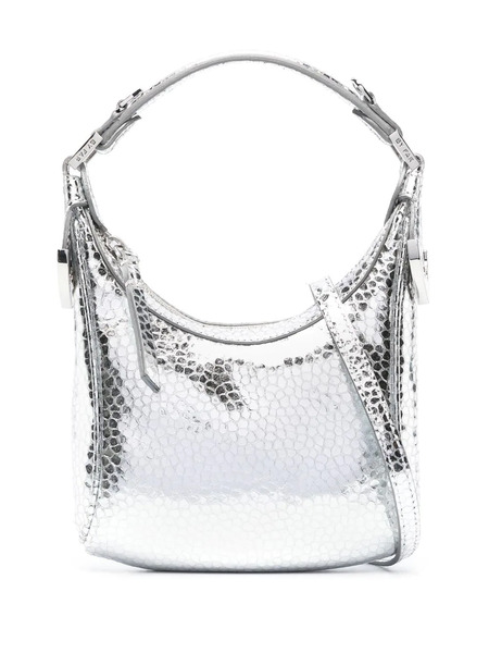  By Far Cosmo Metallic Top-handle Bag - Silver 