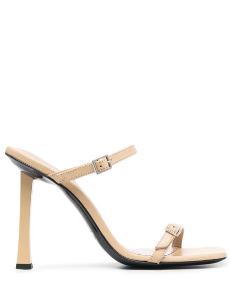  By Far Flick 90mm Sandals - Neutrals 