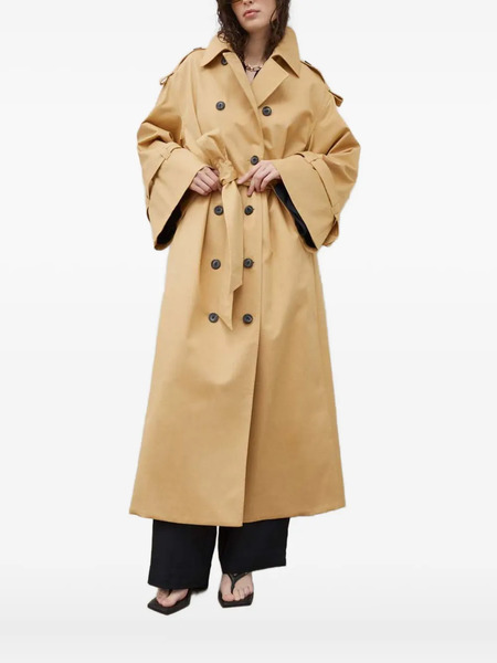  By Malene Birger Button Belted Coat - Neutrals 