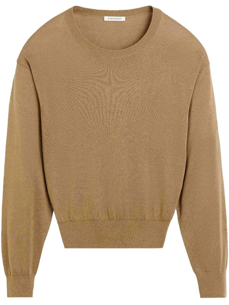  By Malene Birger Crew-neck Sweater - Brown 