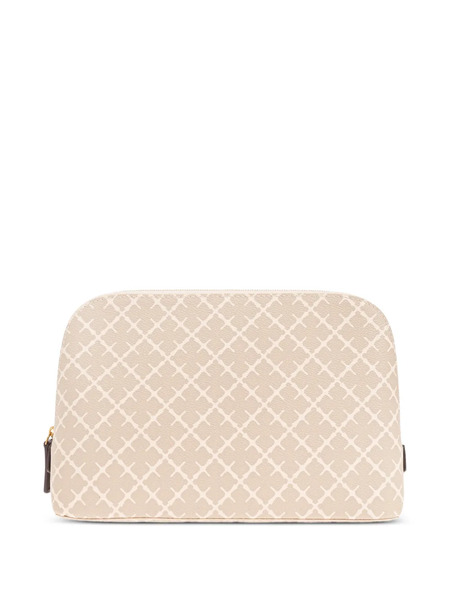  By Malene Birger Geometric-pattern Make Up Bag - Neutrals 