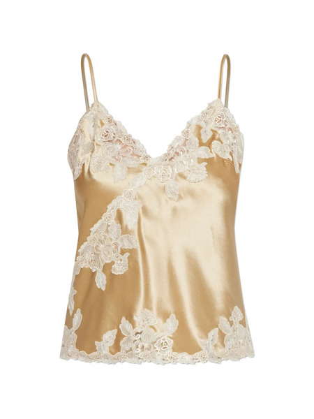  By Malene Birger Lace-trim Blouse - Neutrals 