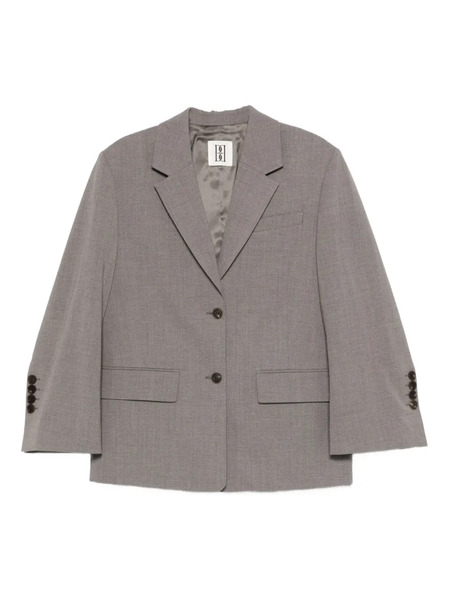  By Malene Birger Liva Buttoned Blazer - Grey 