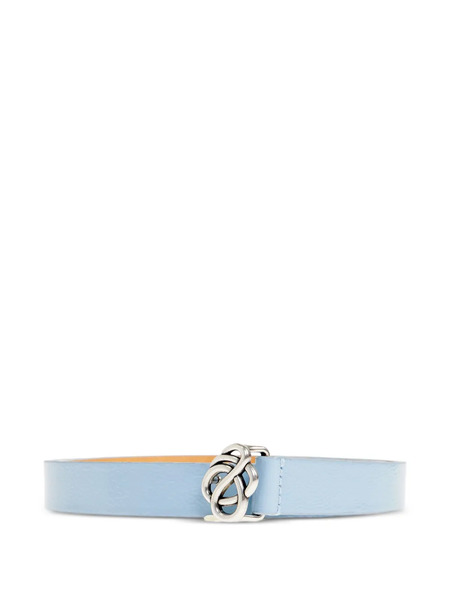  By Malene Birger Ouma Leather Belt - Blue 