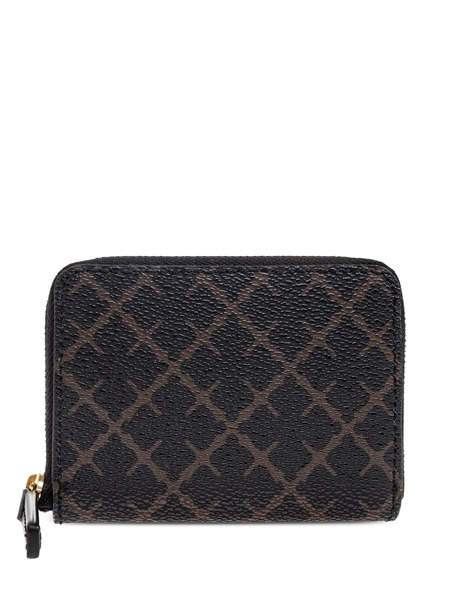  By Malene Birger Patterned-canvas Wallet - Black 