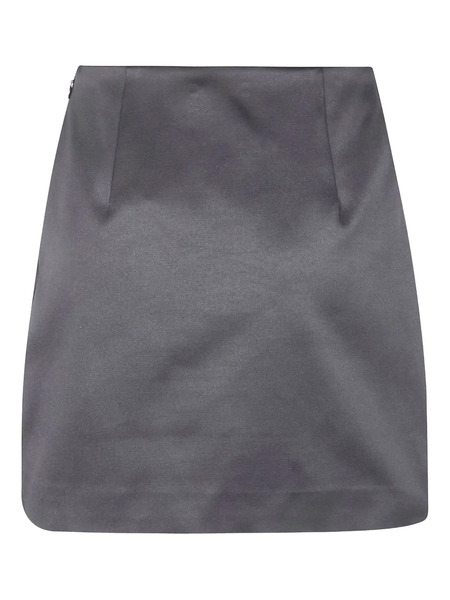  By Malene Birger Raye Asymmetric Mini Skirt - Grey 