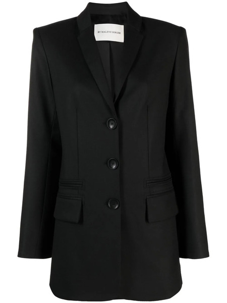  By Malene Birger Single-breasted Blazer - Black 