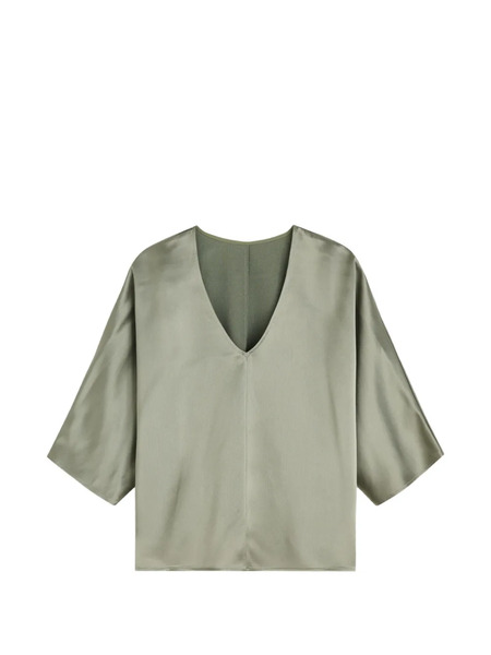  By Malene Birger V-neck Blouse - Green 