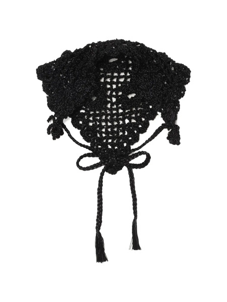  Ca4la Crocheted Hat - Black 