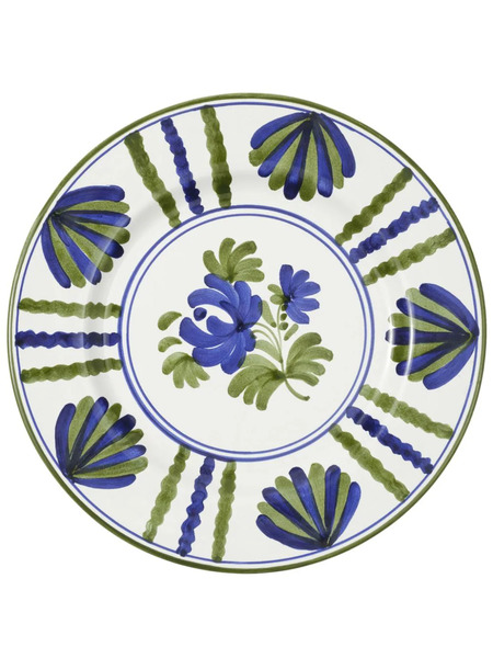  Cabana Blossom Ceramic Soup Plate (23.5cm) - Blue 