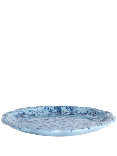  Cabana Speckled Ceramic Dinner Plate (27cm) - Blue 