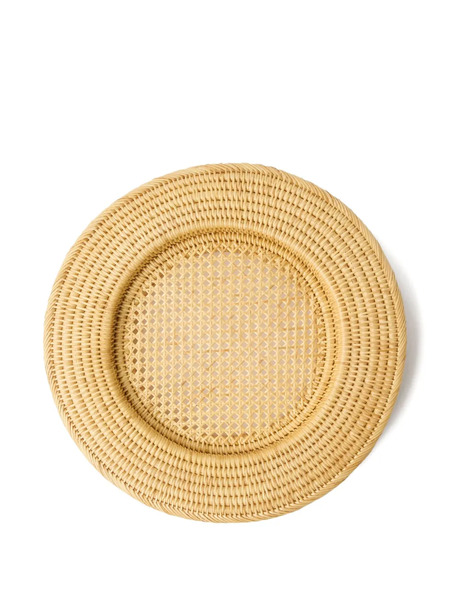  Cabana Woven Sabbia Round Tray - Neutrals 